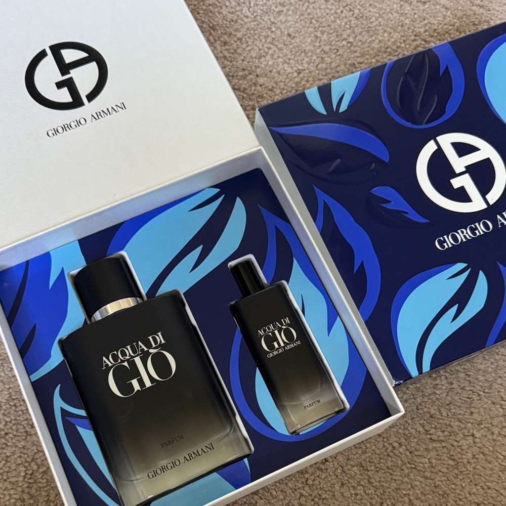 Giorgio Armani Acqua di Giò Blue and Black Set